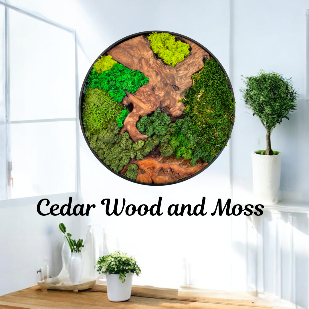 cedar wood decor
